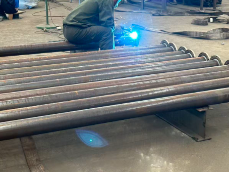 呼伦贝尔20#无缝注浆管加工108*6钢花管棚管